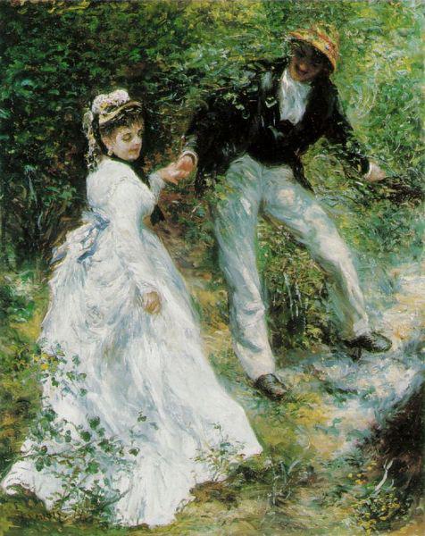 Pierre-Auguste Renoir La Promenade china oil painting image